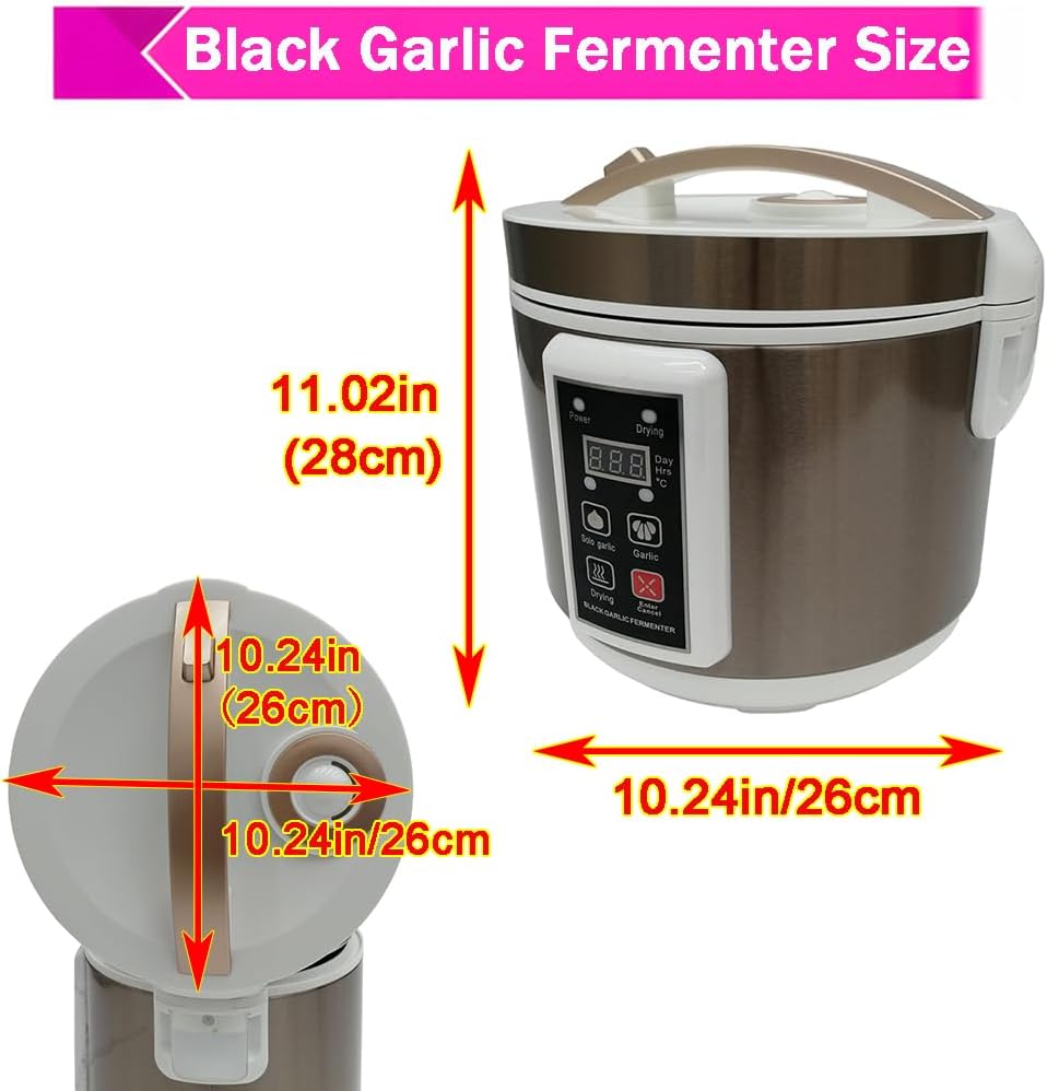 6L Black Garlic Fermenter Mult – Health & Wellness U Of T Bewertung und Preis