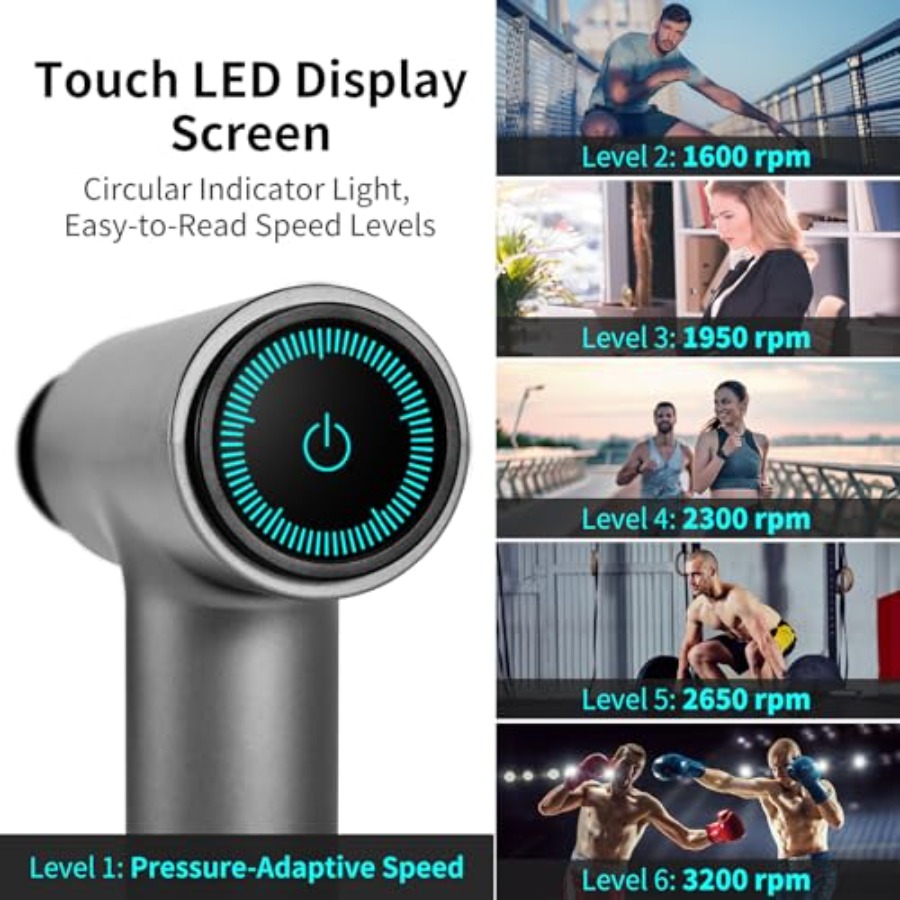 Massage Gun deep Tissue 6 Spee – Massage Gun Deep Tissue Bewertung und Preis