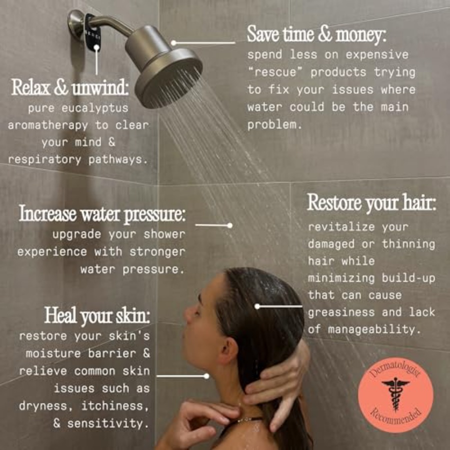 Lab Tested Filtered Shower Hea – Health & Wellness U Of T Bewertung und Preis