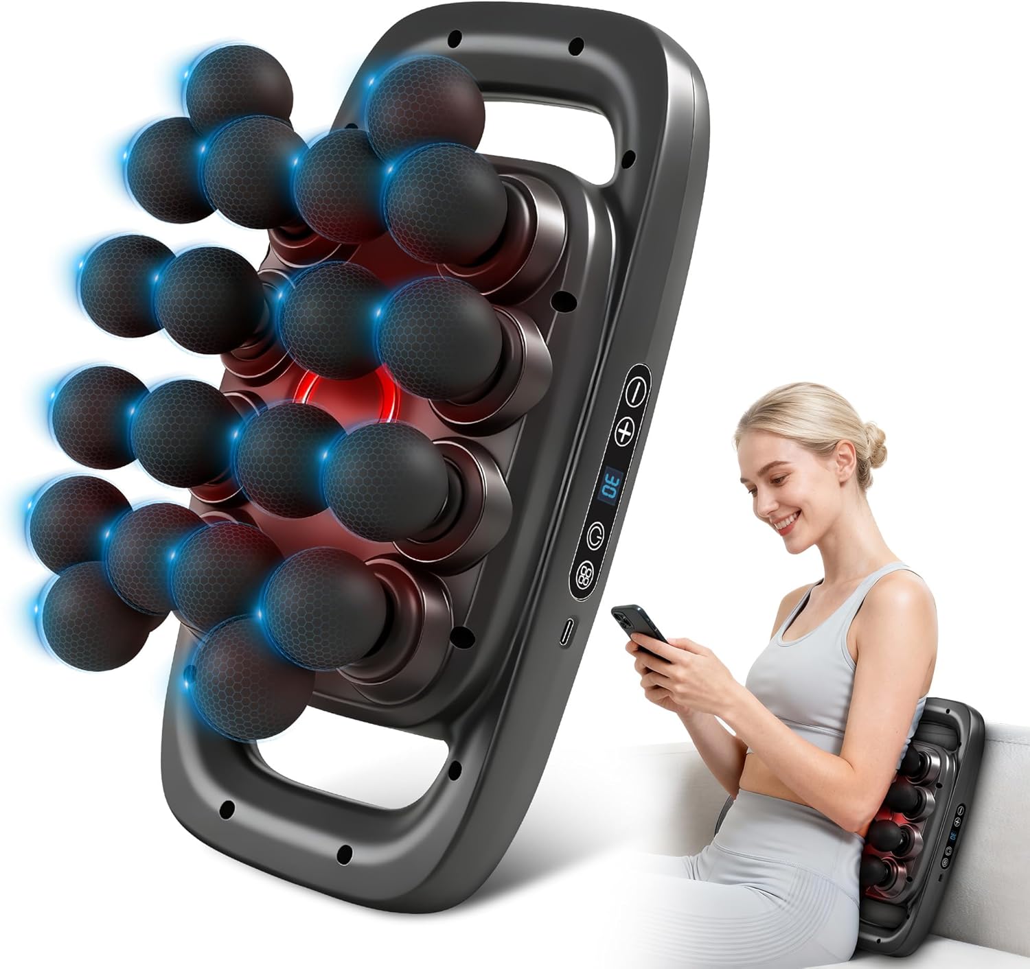 Deep Tissue Massage Gun with 2 – Massage Gun Deep Tissue Bewertung und Preis