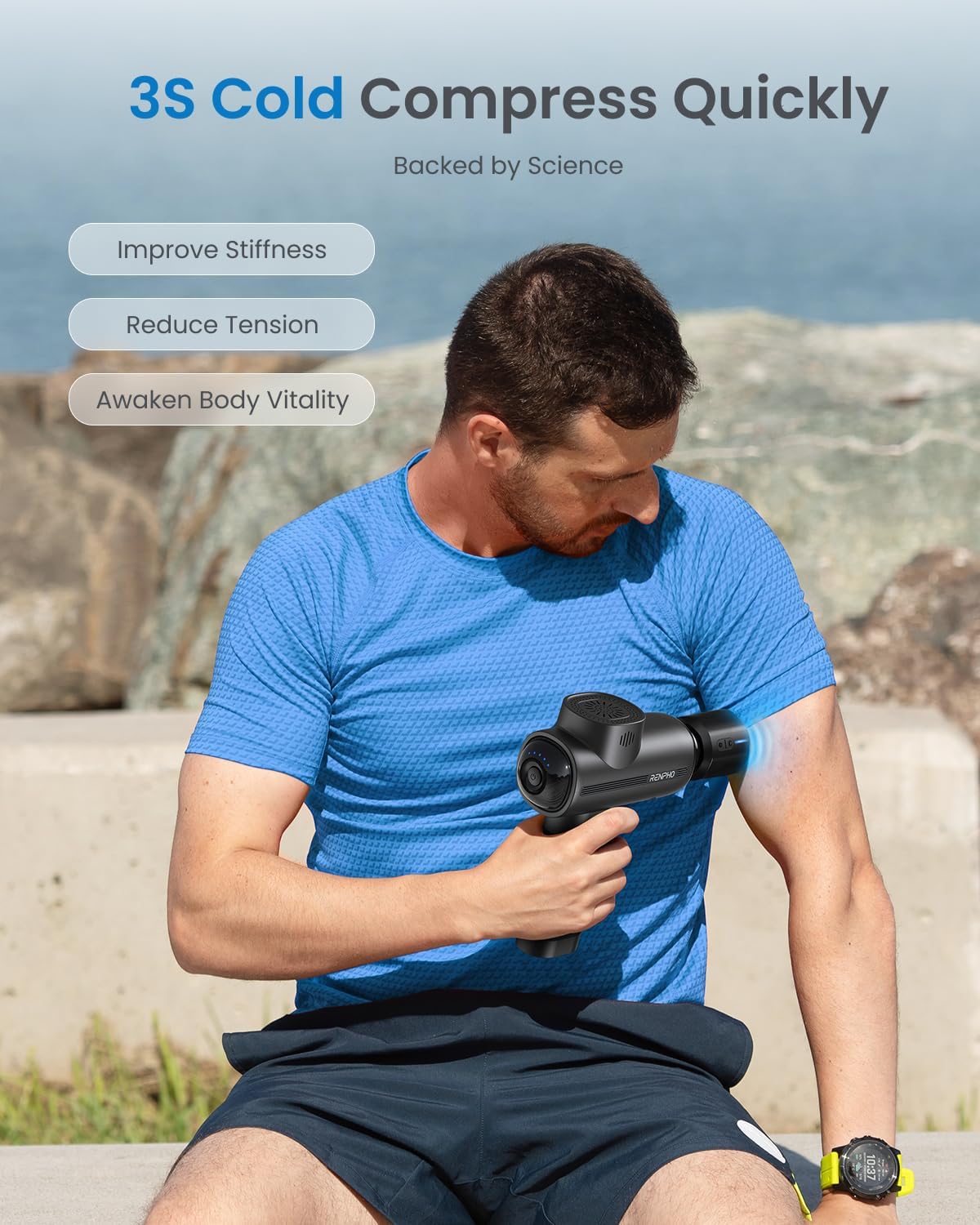 Hot & Cold Massage Gun for Mus – Massage Gun Deep Tissue Bewertung und Preis