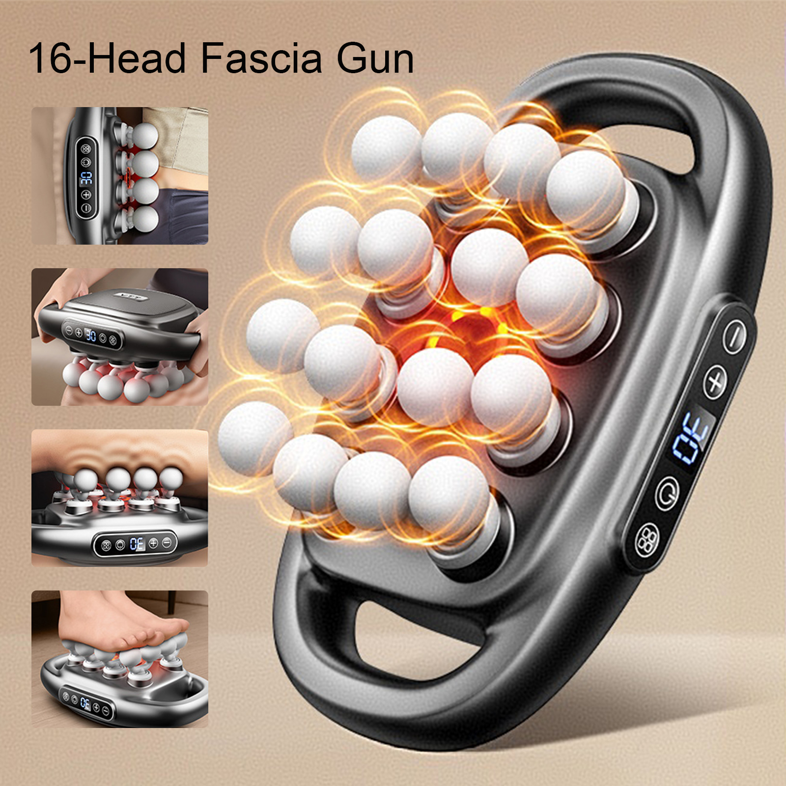16-Head Fascia Gun High-Freque – Massage Gun Deep Tissue Bewertung und Preis