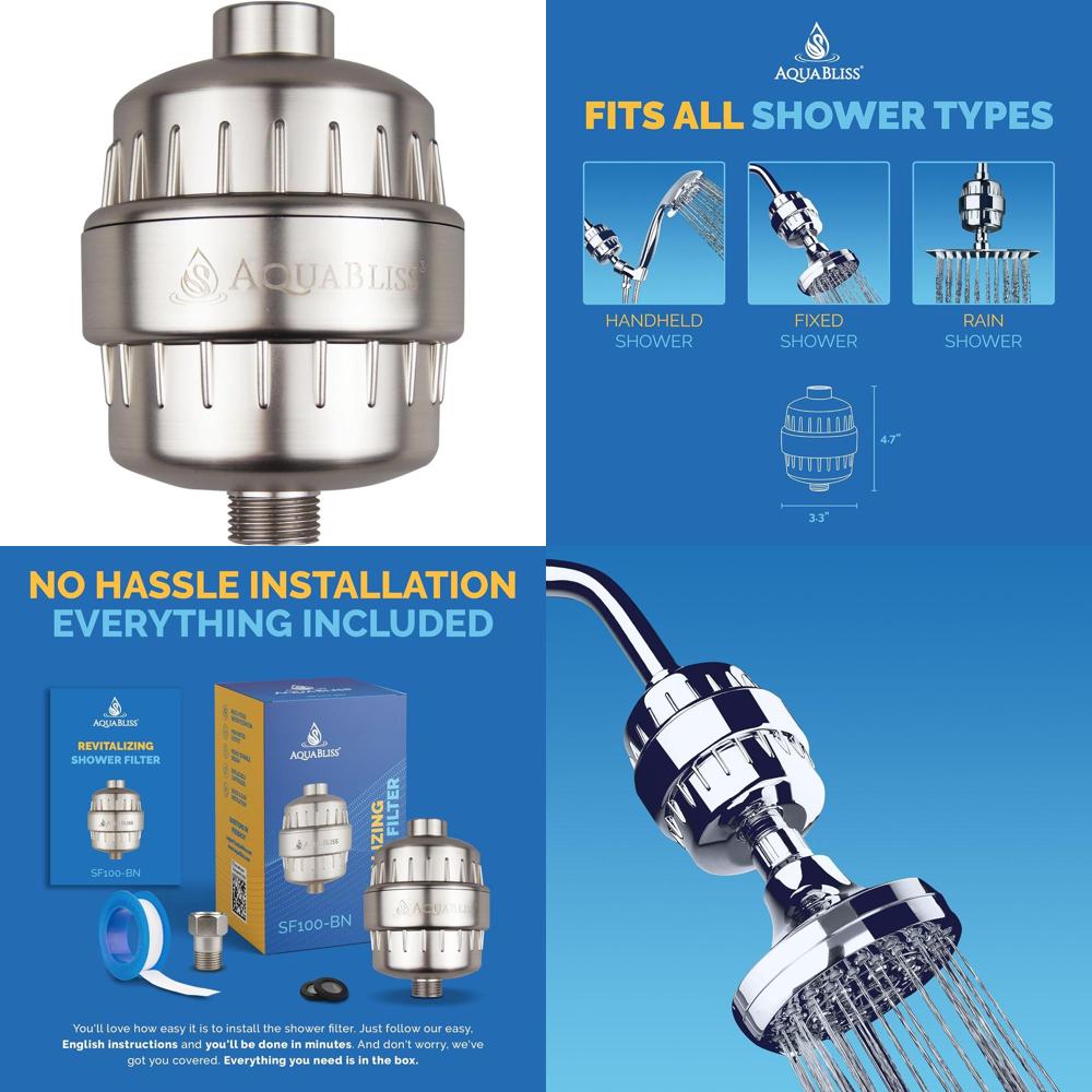 High Output AquaBliss Shower F – Health & Wellness U Of T Bewertung und Preis