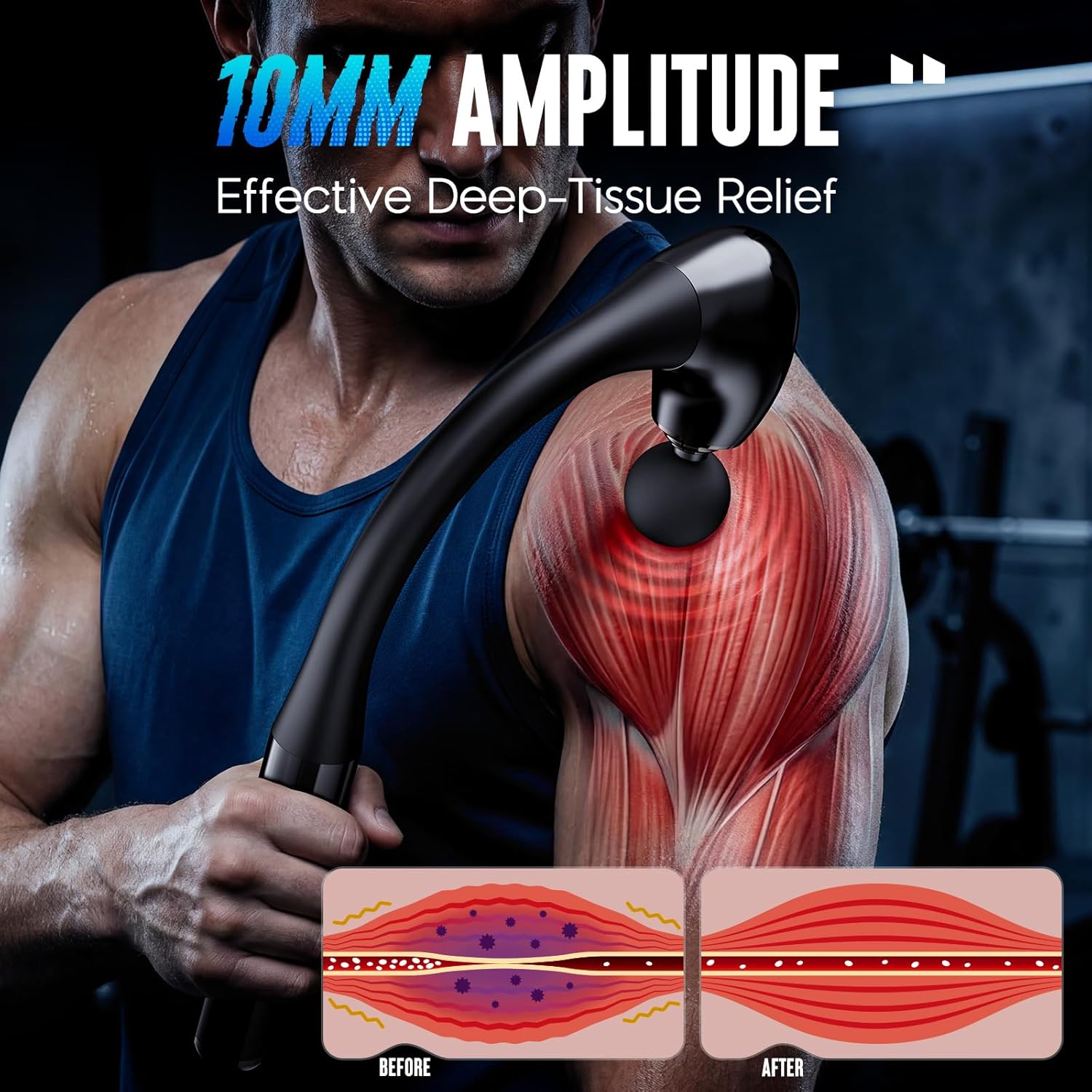 Massage Gun with Extension Han – Massage Gun Deep Tissue Bewertung und Preis