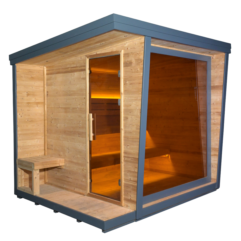 Custom Made Gray Outdoor Moder – Health Wellness Spa Bewertung und Preis